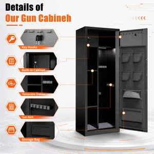 Biometric Large Gun Safe with Fingerprint Password Lock
