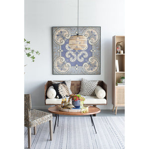 Oval Coffee Table - Brown