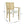 Mid Century Modern Arm Dining Chairs With Rattan Backrest