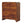 Solid Wood Newton Chest, 3-Drawers, Chestnut