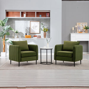 Accent Chair With Pillow For Living Room