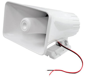 8) NEW PYLE PHSP5 8" 65W 8-Ohm Indoor & Outdoor PA Horns Speakers White Audio