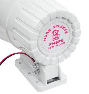 8) NEW PYLE PHSP5 8" 65W 8-Ohm Indoor & Outdoor PA Horns Speakers White Audio