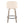 Toriano - Contemporary Fixed Height Counter Stool With Swivel & Round Footrest (Set of 2)