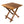 Whitecap Teak Solid Top Fold Away Table