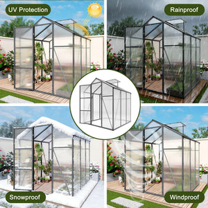 Gain Height Windproof house With Raised Base