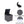 8 Piece Patio Sectional Wicker Rattan Outdoor Furniture Sof Set With One Storage Box Under Seat And Cushion Box - Gray / Black