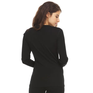 Women's Midweight Merino Wool V-Neck Sweater | 100% Merino Wool