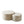 Modern Upholstered Round Coffee Table For Living Room (Set of 2)