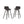 Randolph Bentwood - Counter / Bar Height Stool (Set of 2)