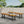 Tranquilizer Outdoor Acacia Wood Bench With Slat Panel Design