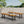 Tranquilizer Outdoor Acacia Wood Bench With Slat Panel Design