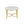 Bordeaux - Coffee Table - White / Gold