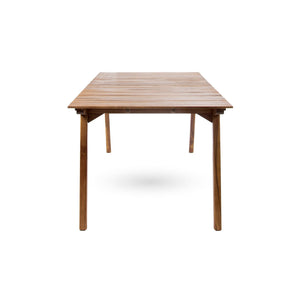 Outdoor Dining Table & Frame - Teak Wood