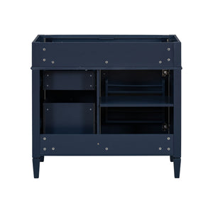 Bathroom Vanity With 2 Drawers And Tip-Out Drawer, Storage Cabinet