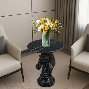 Horse Head Accent Table Animal Statue End Table