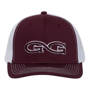 Maroon Cap | White MeshBack - TRAPSKI