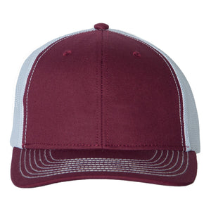 Maroon Cap | White MeshBack - TRAPSKI