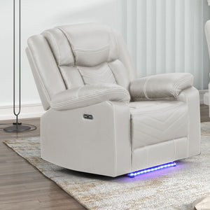 Challenger LED Power Recliner Set