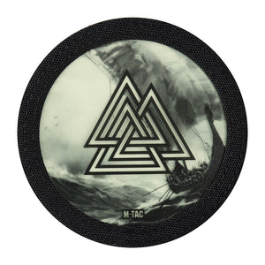 M-Tac Patch Walknut/Drakkar Round (3 inches)