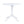 Modern Round Table, Waterproof, UV Resistant And Durable - White