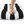 Outdoor Chair Cushions Set of 2 – Black and White Striped