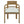 5 Piece Round Patio Table & Cushioned Armrest Chairs, Outdoor Dining Set With Umbrella Hole