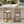 Outdoor Acacia Wood Bar Stools (Set of 2)