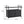Outdoor Wicker Bar Cart with Glass Top and Wheels