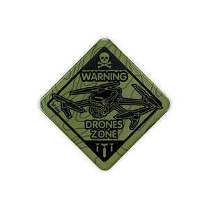 M-Tac Embossed Sticker Drones Zone