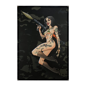M-Tac Banner Tactical Girl RPG 35.4x51.2 Inches