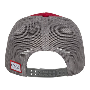 Red Cap | TriColor | Glacier MeshBack - TRAPSKI