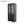 Mid Century Modern Style Tall Display Cabinet With Glass Doors For Collectibles - Black
