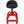 Pneumatic 360 Degree Swivel Stool, Mechanics Rolling Creeper Seat, Heavy Duty Mechanics Stool