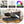 Upholstered Bed, 360 Surround LED Function, Remote Control, Hydraulic Storage Bed With USB, Type-C Charging (Without Mattress)