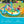 Intex 11ft x 7.5ft x 44in Dinoland Play Center Kiddie Inflatable Swimming Pool