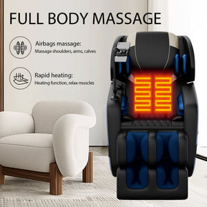 Massage Chair Recliner with Zero Gravity and Full Body Air Pressure