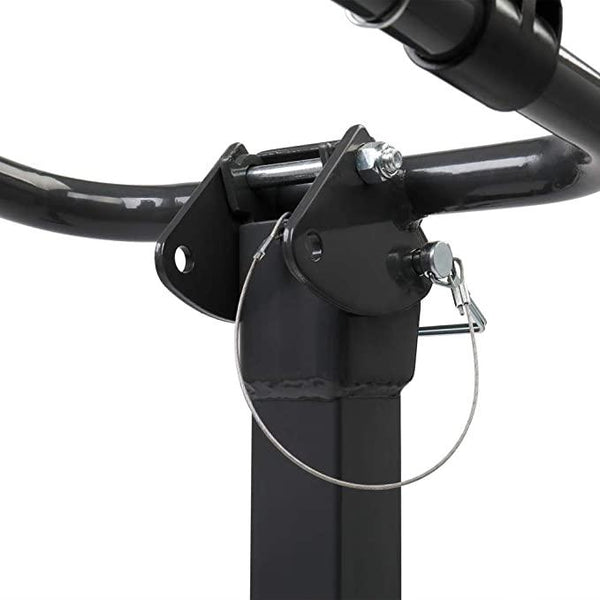 DINGED, DENTED or SCRATCHED TRAPSKI Multi-Bike Carrier Rack, Double Fold Design with a 2-inch Hitch Mount Heavy Duty, Black - TRAPSKI, LLC