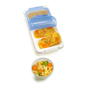 PrepWorks PKS-725 Dishwasher Safe 1 Cup 4 Serving Food Storage Freezer Pod Tray