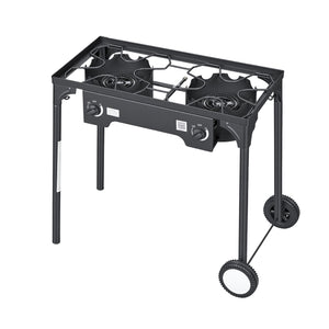 2 Burner Outdoor Propane Gas Stove, 150,000 BTU