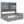 Daybed With All-In-One Cabinet And Shelf