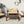 4 Pieces Outdoor Sofa Set with Cushions and Coffee Table