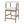 24.5'' Seat Height Bar Stools with Back, Set of 2