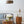 Drum Side Table With Tray Style Top - Brown