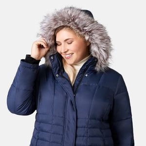 Women's Plus Size Full Length Splendor Down Jacket