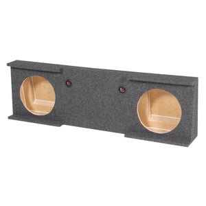 QPower Dual 12" Sub Box - Chevy Silverado Crew Cab & GMC Sierra Crew Cab 07-13 - TRAPSKI