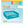 Intex Mini Frame Kiddie 4ft x 4ft x 12in Beginner Frame Swimming Pool (5 Pack)