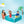 Intex Mini Frame Kiddie 4ft x 4ft x 12in Beginner Frame Swimming Pool (5 Pack)