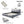 Luxury Upholstered Platform Bed With Oversized Padded Backrest And Solid Wood Frame