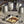 Leadingware Metallic Plastic Wine Glasses (Set of 4)
